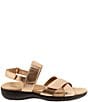 Trotters River Metallic Leather Sandals - Image 4