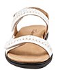 Color:White - Image 5 - Romi Woven Adjustable Sandals