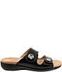 Trotters Ruthie Metallic Leather Slide Sandals - Image 3