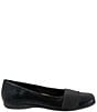 Color:Black Lizard - Image 2 - Samantha Lizard Print Slip-On Flats