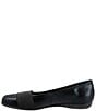 Color:Black Lizard - Image 4 - Samantha Lizard Print Slip-On Flats