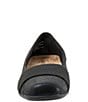 Color:Black Lizard - Image 5 - Samantha Lizard Print Slip-On Flats