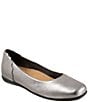 Trotters Sunny Leather Scalloped Ballet Flats - Image 1