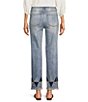 Tru Luxe Jeans Denim Straight Leg Embroidery Jeans - Image 2