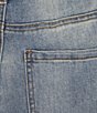 Tru Luxe Jeans Denim Straight Leg Embroidery Jeans - Image 4