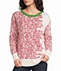 Tru Luxe Jeans Holiday Knit Sweater - Image 1