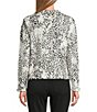 Tru Luxe Jeans Knit Ruffle Trim Long Sleeve Sweater - Image 2