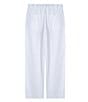 Color:White - Image 2 - Big Girls 7-16 Cargo Linen Pants