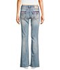 True Religion Becca Mid Rise Super T Flap Bootcut Jeans - Image 2