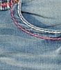 True Religion Becca Mid Rise Super T Flap Bootcut Jeans - Image 4