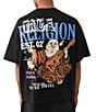 True Religion Concert Buddha Short Sleeve Oversized T-Shirt - Image 1