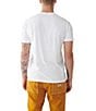 Color:Optic White - Image 2 - Distressed Horseshoe Short Sleeve T-Shirt