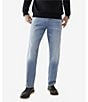 Color:Light Breakers - Image 1 - Geno Relaxed Slim Fit Five-Pocket Jeans