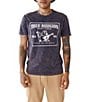 Color:Dress Blue - Image 1 - Graphic Mineral Short-Sleeve Tee