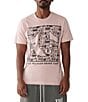 Color:Dull Pink - Image 2 - Horseshoe Box Short Sleeve T-Shirt