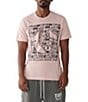 Color:Dull Pink - Image 1 - Horseshoe Box Short Sleeve T-Shirt