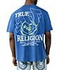 True Religion Horseshoe Repeat Short Sleeve T-Shirt - Image 1