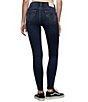 Color:Indigo Upgrade - Image 2 - Jennie Curvy Mid Rise Skinny Jeans