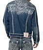True Religion Jimmy Rope Stitched Oversized Denim Jacket - Image 2