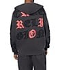 True Religion Long Sleeve Tossed Logo Zip Hoodie - Image 1