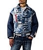 True Religion No. 1 Print Bomber Jacket - Image 1