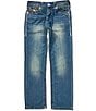 True Religion Ricky 32 Super-T Straight Leg Jeans, Color:Gotham Grind Dark Wash - Image 2
