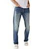 Color:Baseline Wash - Image 1 - Ricky Flap 34#double; Inseam Straight Fit Jeans
