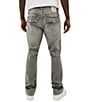 True Religion Ricky Regular Fit Snap Flap Pocket Jeans, Color:Chalk Grey - Image 2