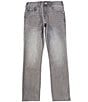 True Religion Ricky Regular Fit Snap Flap Pocket Jeans, Color:Chalk Grey - Image 3
