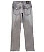 True Religion Ricky Regular Fit Snap Flap Pocket Jeans, Color:Chalk Grey - Image 4