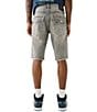 Color:Moscow Mule - Image 2 - Rocco Flap Fray Hem 12#double; Inseam Shorts