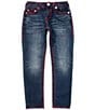 True Religion Rocco Super-T Regular Fit 5-Pocket Stretch Jeans, Color:Dark Wash - Image 1