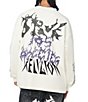 True Religion Scribble Artwork Textured Pullover - Image 1