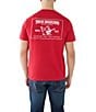 Color:Jester Red - Image 1 - Short Sleeve Box Graphic T-Shirt