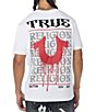 True Religion Short Sleeve Drippy Horseshoe Tee - Image 1