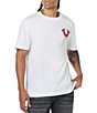 True Religion Short Sleeve Drippy Horseshoe Tee - Image 2