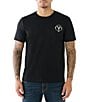 Color:Jet Black - Image 2 - Short Sleeve Flock MFG T-Shirt