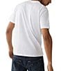 Color:Optic White - Image 2 - Short-Sleeve Horseshoe Cross Line T-Shirt