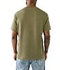 Color:Kalmata - Image 2 - Short Sleeve Interlock Henley T-Shirt