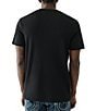 Color:Jet Black - Image 2 - Short Sleeve Interlock Henley T-Shirt