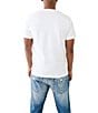 Color:Optic White - Image 2 - Short Sleeve Logo Graphic T-Shirt