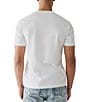 Color:Optic White - Image 2 - Short Sleeve Rockin Buddha Graphic T-Shirt