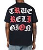 True Religion Tossed Logo Short Sleeve T-Shirt - Image 1
