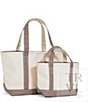 TRVL Design Mini Coated Canvas Coco Gingham Trim Tote - Image 3