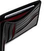 Tumi 50th Anniversary Double Billfold, Color:Black Red - Image 3