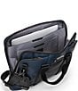 Tumi Academy Brief, Color:Navy Coated Canvas - Image 3