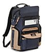 Color:Midnight Navy/Khaki - Image 3 - Alpha Bravo Nomadic Backpack