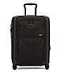 Color:Black - Image 1 - Continental Dual Access 4 Wheeled Carry-On Spinner Suitcase