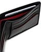 Tumi Double Billfold, Color:Black Red - Image 2