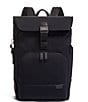 Color:Black - Image 1 - Harrison Osborn Roll Top Backpack